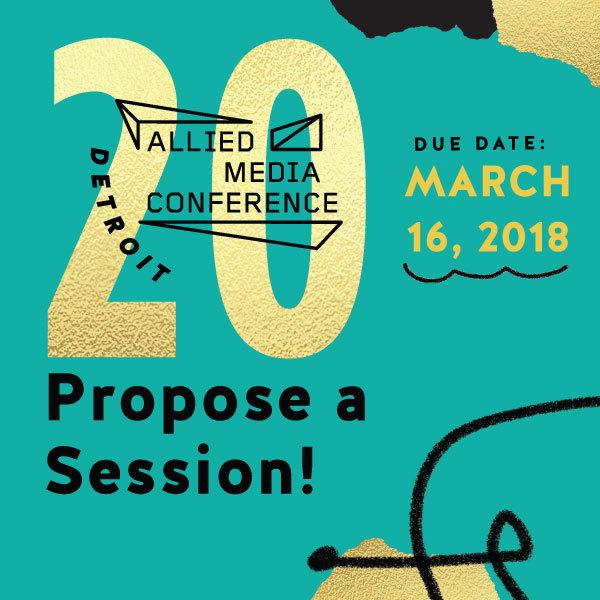Digital Flyer for the AMC 20th Anniversary to Propose A Session